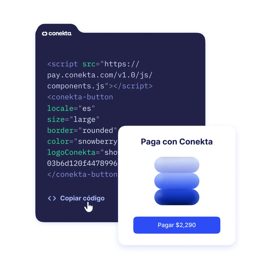 Button Link Illustration